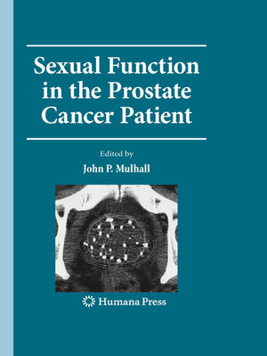 cover image of Sexual Function in the Prostate Cancer Patient